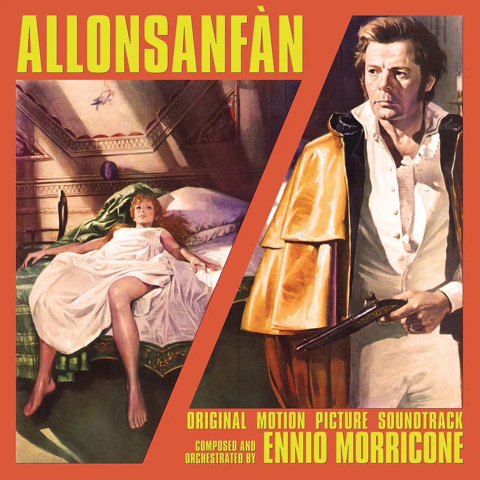Саундтрек Saar Records OST - Allonsanfan (Ennio Morricone) (RSD2024, Clear Red Vinyl, 30x30cm insert LP)