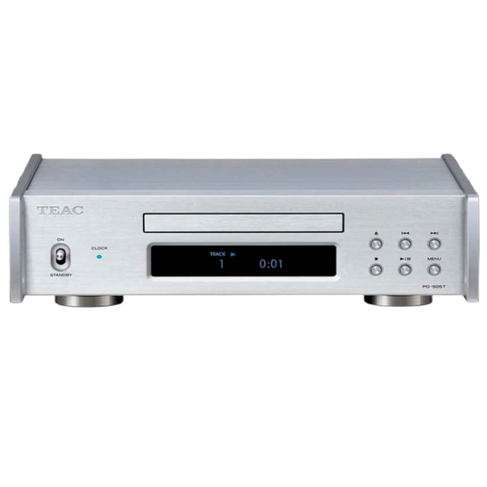 CD проигрыватели Teac PD-505T Silver cd транспорты teac vrds 701t silver