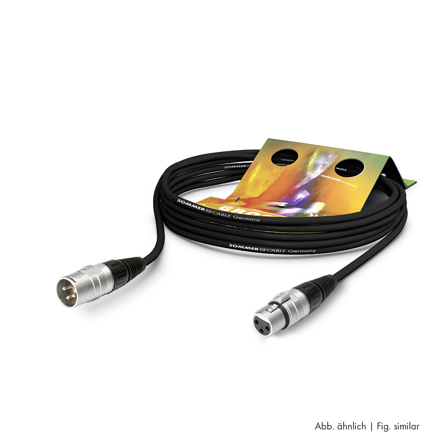 Кабели акустические с разъёмами Sommer Cable SGHN-1000-SW кабели акустические с разъёмами audioquest rocket 11 fr bfas 2 5 м