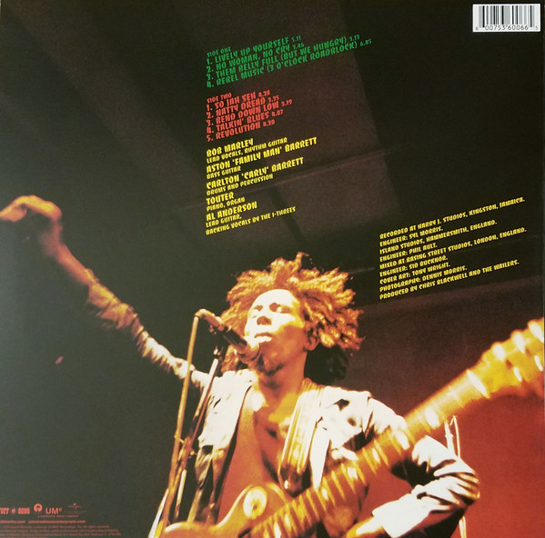 Другие UME (USM) Bob Marley & The Wailers, Natty Dread (2015 LP) - фото 6