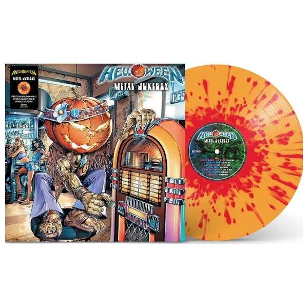 Металл BMG HELLOWEEN - METAL JUKEBOX (RED & ORANGE SPLATTER LP) - фото 9