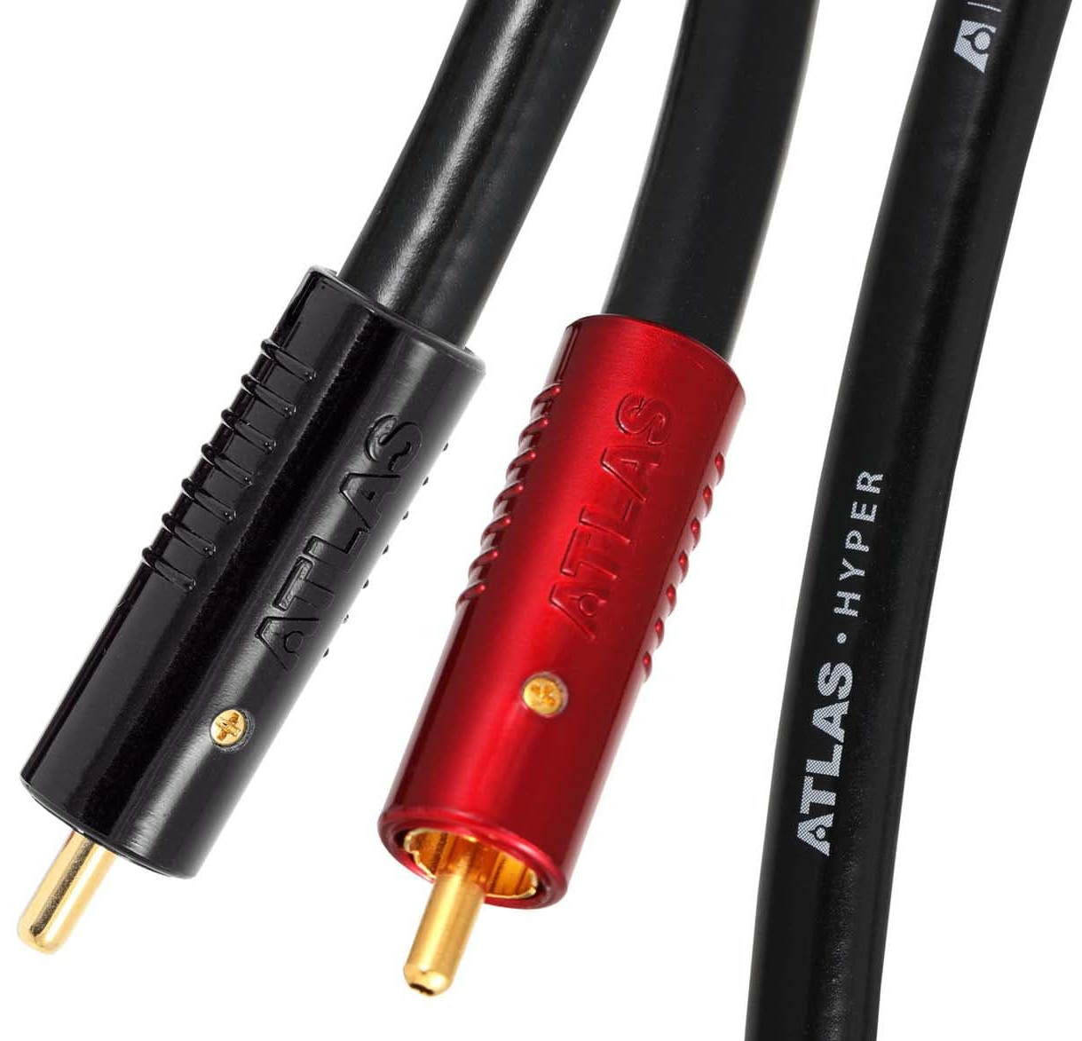 Кабели межблочные аудио Atlas Hyper Achromatic RCA - 0.75m кабели акустические в нарезку atlas hyper 2 0mm