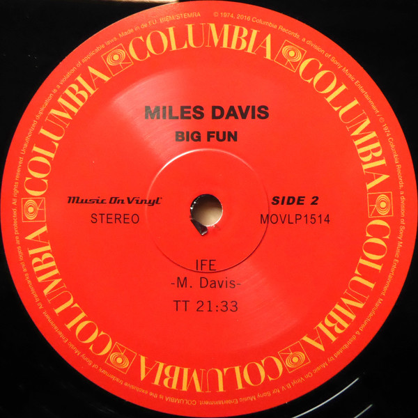 Джаз Universal US Miles Davis - Big Fun (Black Vinyl 2LP) - фото 7