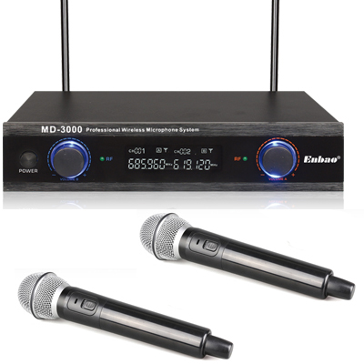Радиосистемы с ручным микрофоном Enbao MD-3000 радиосистемы с ручным микрофоном enbao md 3000p