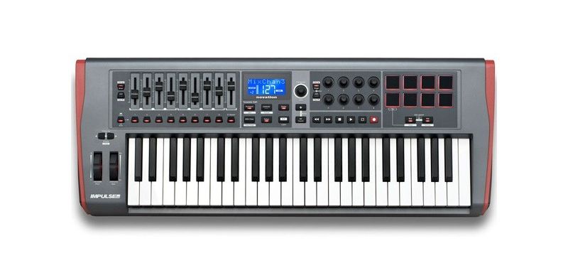 MIDI клавиатуры Novation Impulse 49 выравнивающий профиль impulse 4 9 м