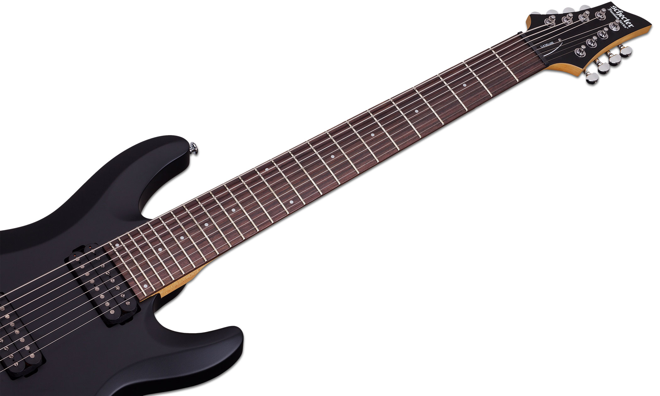 Электрогитары Schecter C-8 Deluxe SBK, цвет черный, размер Jumbo - фото 6