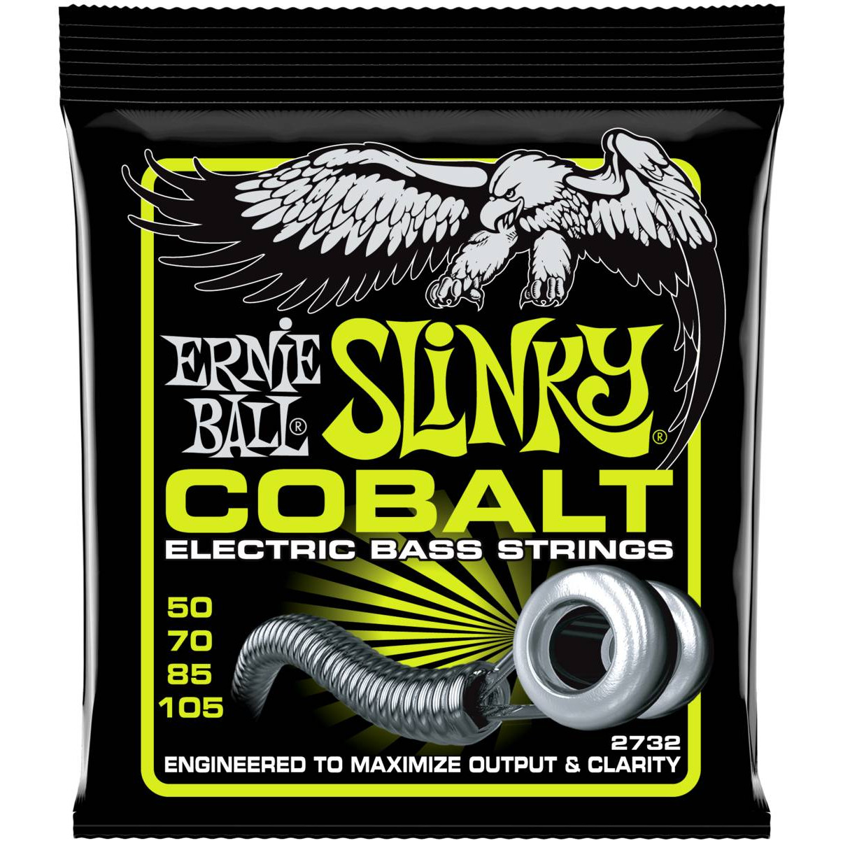 Струны Ernie Ball 2732 Slinky Cobalt Regular струны ernie ball 3836 coated bass regular slinky