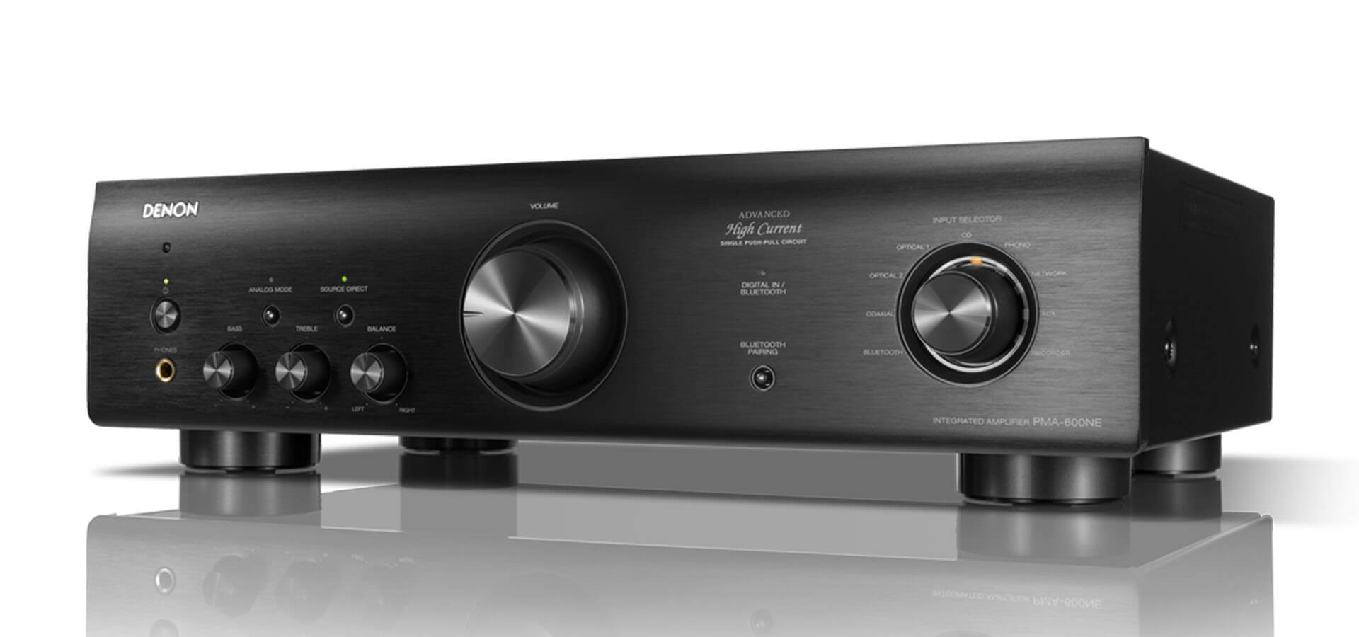 Интегральные стереоусилители Denon PMA-600NE Black, цвет черный - фото 8