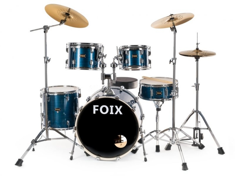 Акустические ударные установки Foix DF-2113 10 дюймовый барабан практика pad с барабанные палочки сумка для обучения