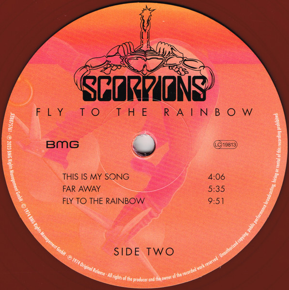 Рок IAO Scorpions - Fly To The Rainbow (180 Gram Transparent Purple Vinyl LP) - фото 6