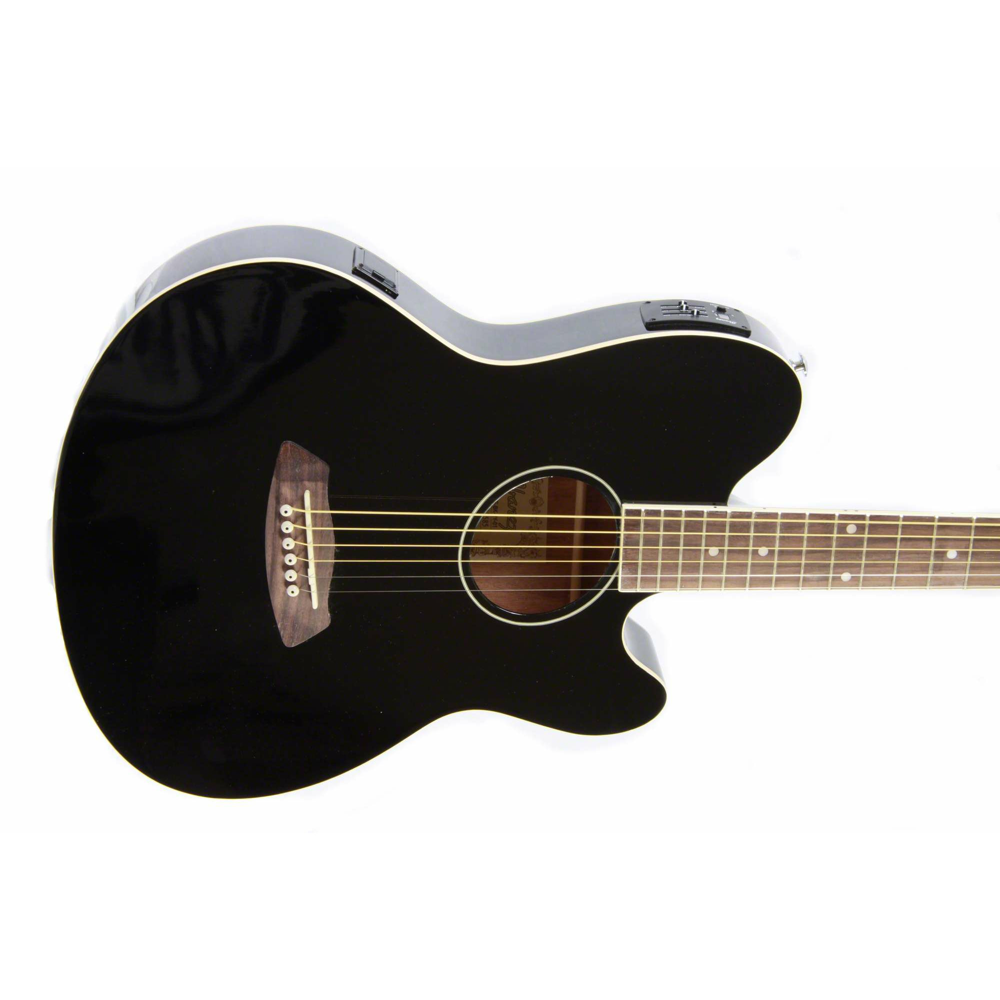 Электроакустические гитары Ibanez TCY10E-BK Black High Gloss, цвет черный - фото 9