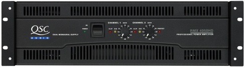 Усилители двухканальные QSC RMX4050a усилители двухканальные ld systems xs 200