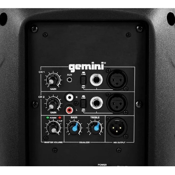 Активная акустика Gemini AS-2110P, цвет черный, размер 1 - фото 8