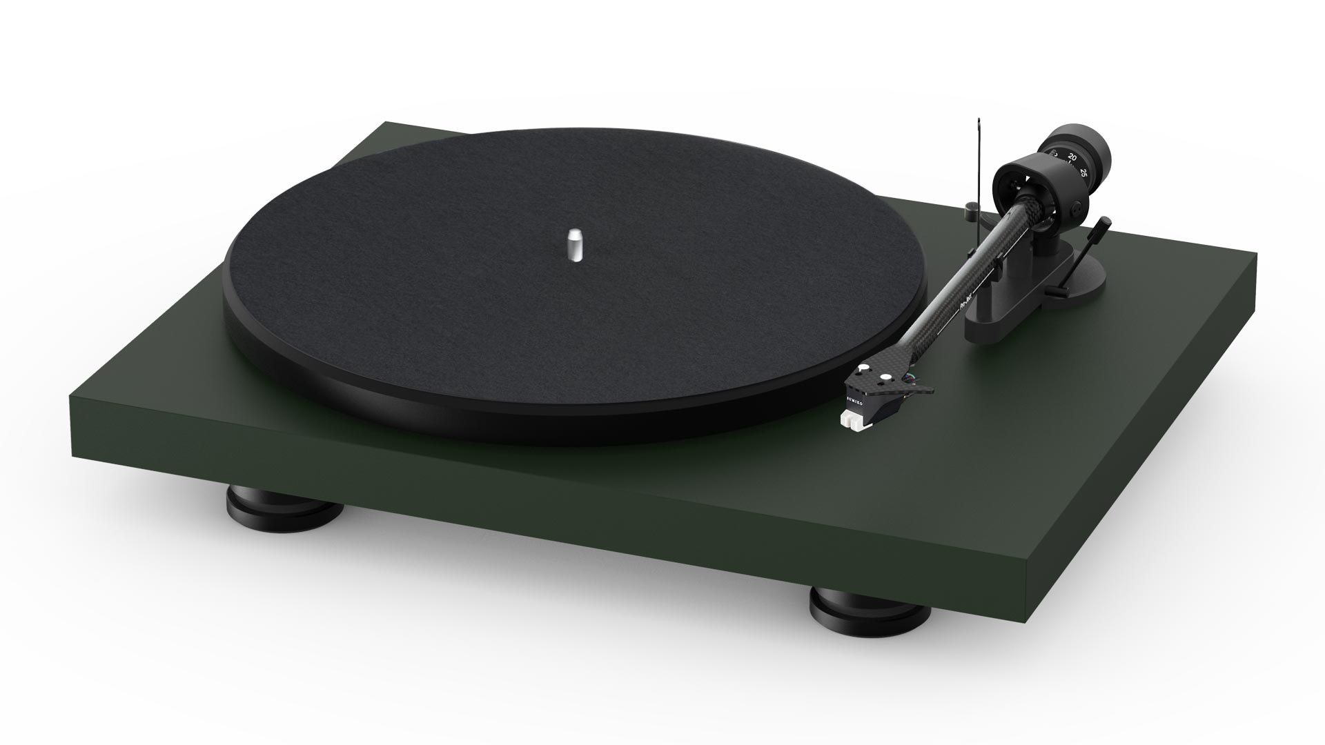 Проигрыватели винила Pro-Ject DEBUT CARBON EVO (2M Red) Satin Green