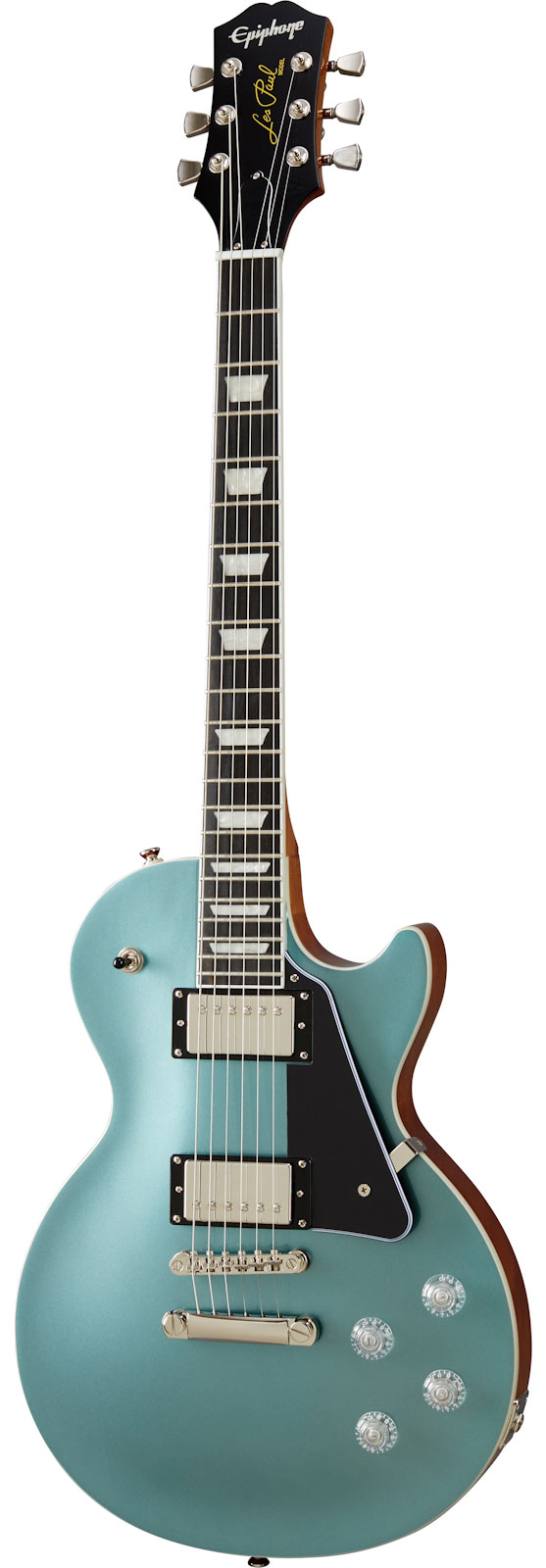 Электрогитары Epiphone Les Paul Modern Faded Pelham Blue