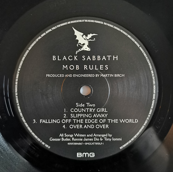 Металл IAO Black Sabbath - Mob Rules (Black Vinyl 2LP) - фото 9