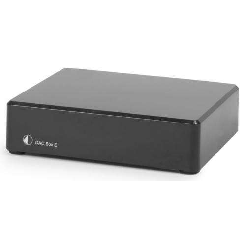 Стационарные ЦАПы Pro-Ject DAC BOX E black стационарные цапы pro ject dac box rs silver
