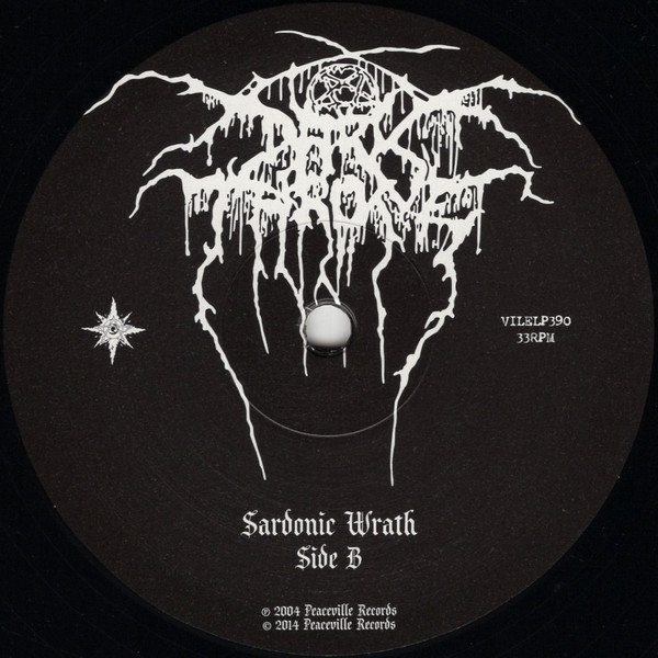 Металл Peaceville Darkthrone - Sardonic Wrath (Black Vinyl LP) - фото 4