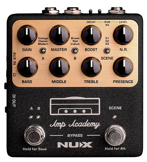 Процессоры эффектов и педали для гитары Nux NGS-6 Amp Academy игра white night switch