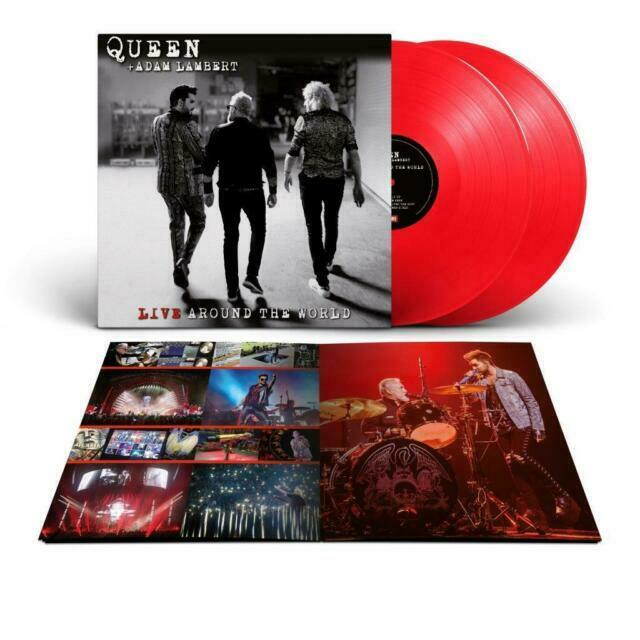 Рок Universal (UMGI) Adam Lambert, Queen - Live Around The World (Limited Coloured Vinyl) рок iao planet p pink world coloured 2lp