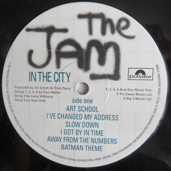 Рок UMC/Polydor UK The Jam, In The City - фото 4