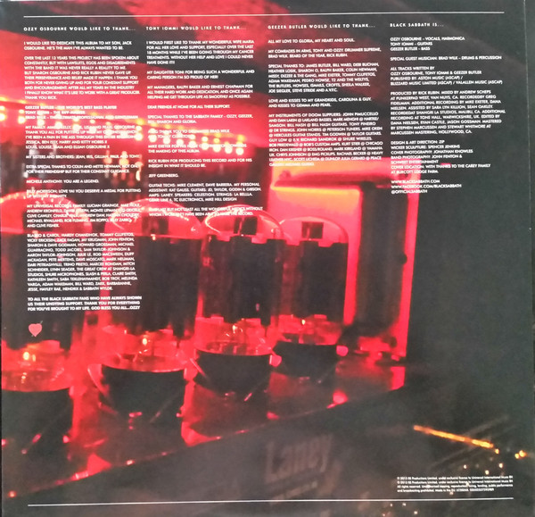 Рок Mercury Recs UK Black Sabbath, 13 (Gatefold Vinyl) - фото 9