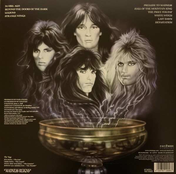 Металл Ear Music Classics Savatage - Hall Of The Mountain King (Black Vinyl LP) - фото 8