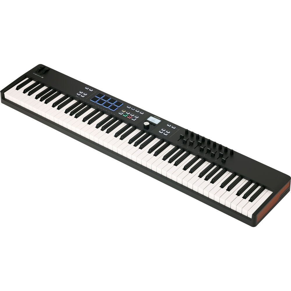 MIDI клавиатуры Arturia KeyLab Essential 88 mk3 Black midi клавиатуры arturia keystep pro