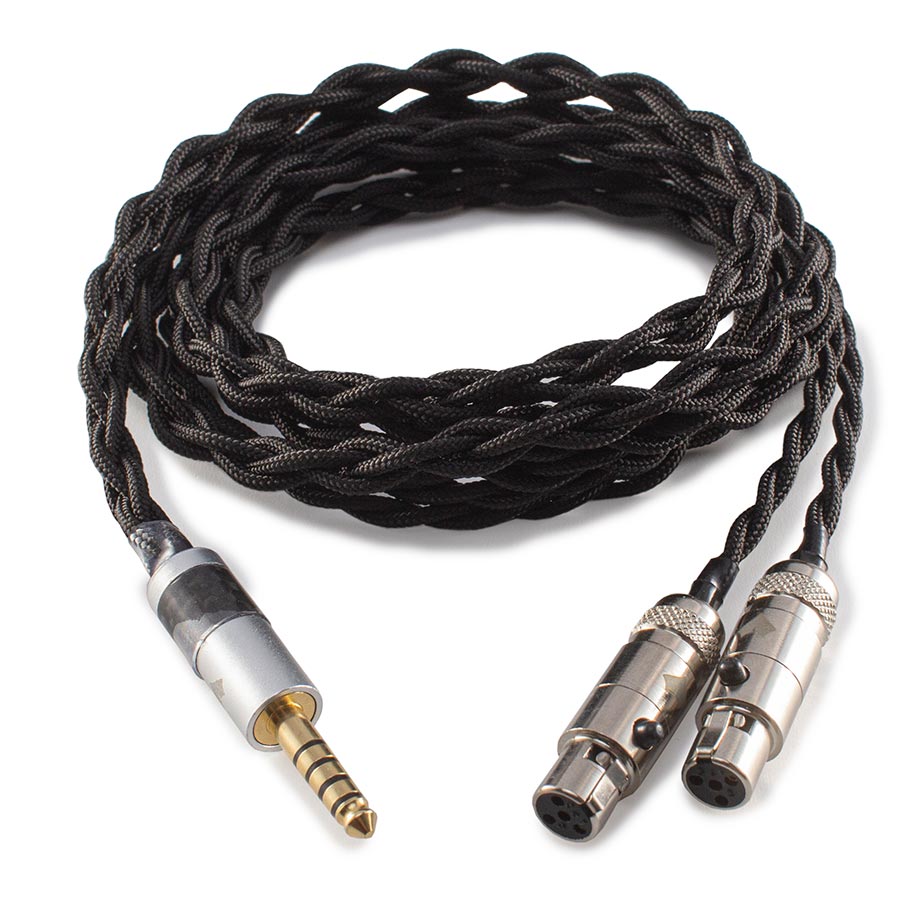 Кабели для наушников Kennerton 2 x miniXLR / 4.4 мм TRRRS, Soviet Litz, Special Edition кабели для наушников qed 7300 performance headphone ext cable 3 5mm 1 5m