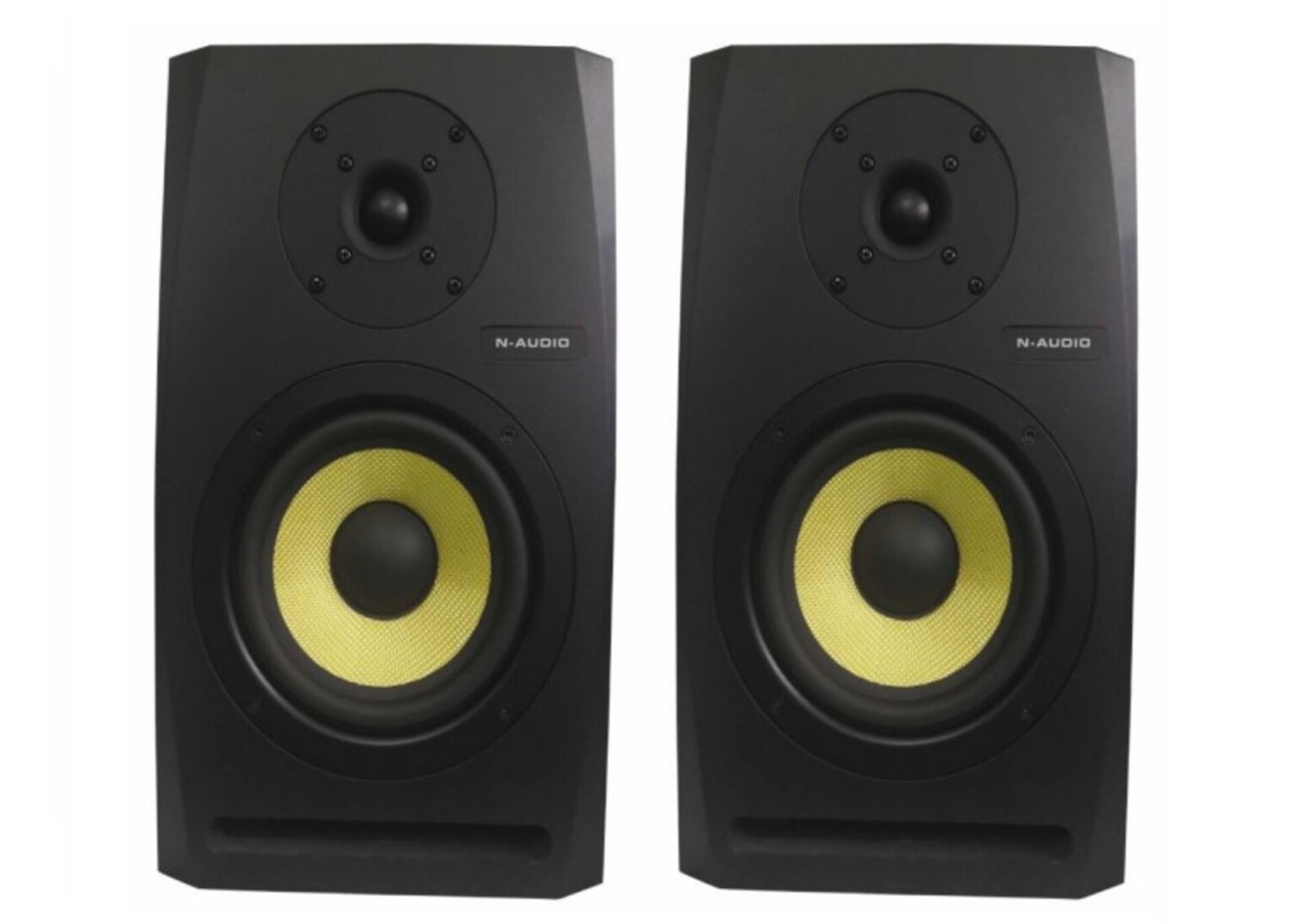 Студийные мониторы N-Audio M6-N-Audio корпус для пк hiper pw81 белый без бп atx 4x120mm 2xusb2 0 2xusb3 0 audio bott psu
