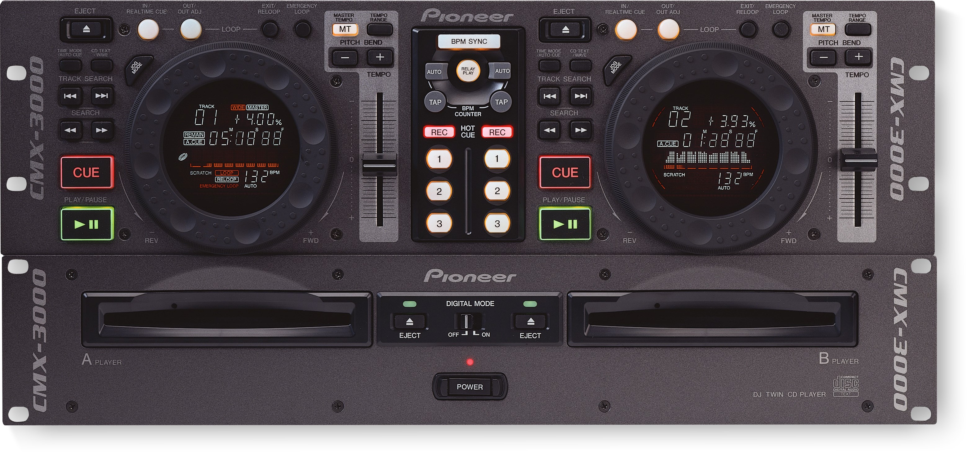 CD проигрыватели и оборудование Pioneer CMX-3000 фен pioneer hd 1009