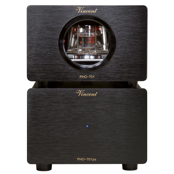Ламповые фонокорректоры Vincent PHO-701 black проигрыватель виниловых пластинок playbox chicago pb 103u bk black