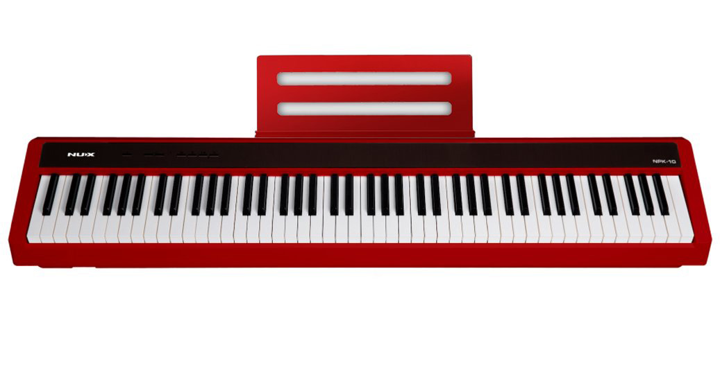 Цифровые пианино Nux NPK-10-RD гитарное электронное пианино с мини клавиатурой электронное пианино с 37 клавишами