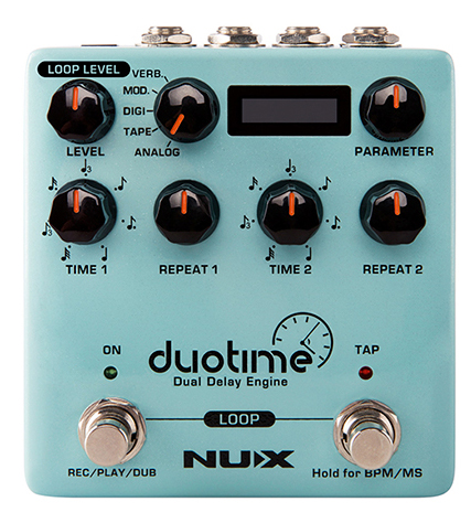 Процессоры эффектов и педали для гитары Nux NDD-6 Duotime шьём по госту полный курс от легендарной портнихи