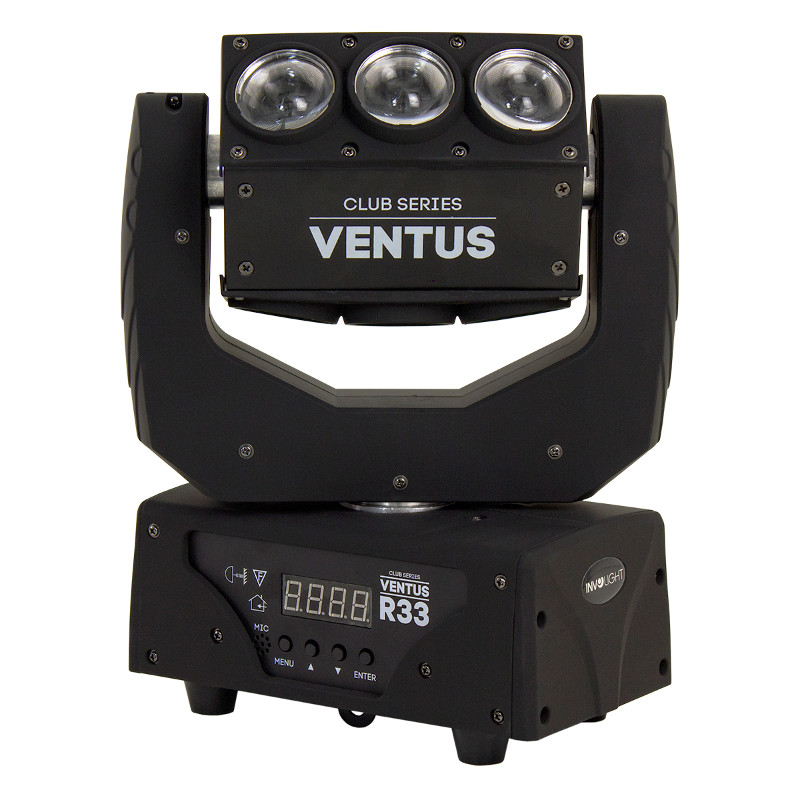 Вращающиеся головы Involight Ventus R33 динамические эффекты involight ventus xl