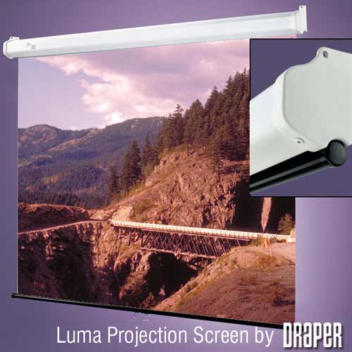 Рулонные ручные экраны Draper Luma HDTV 92