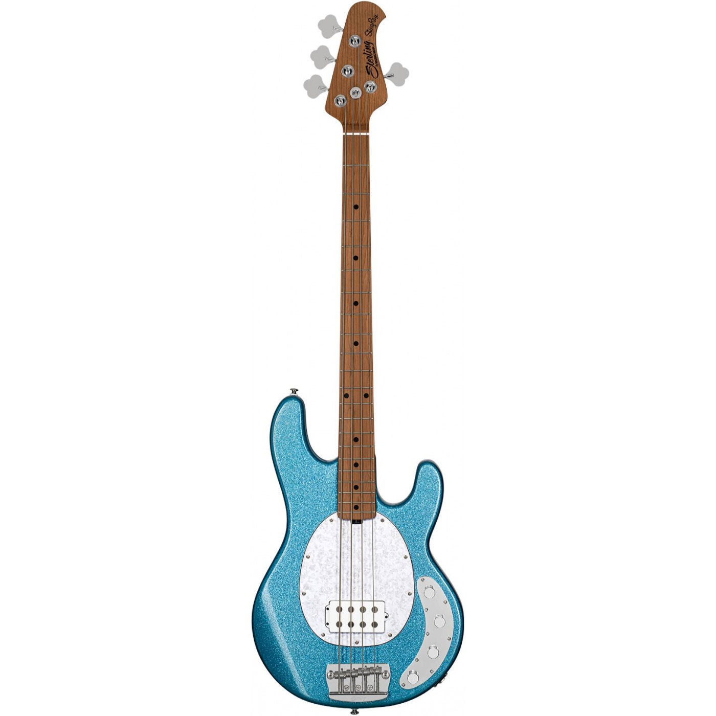 Бас-гитары Sterling Ray34 Blue Sparkle 8g customized 925 solid sterling silver pendant heart shape violet tanzanite london blue topaz purple spinel morganite blue aqu