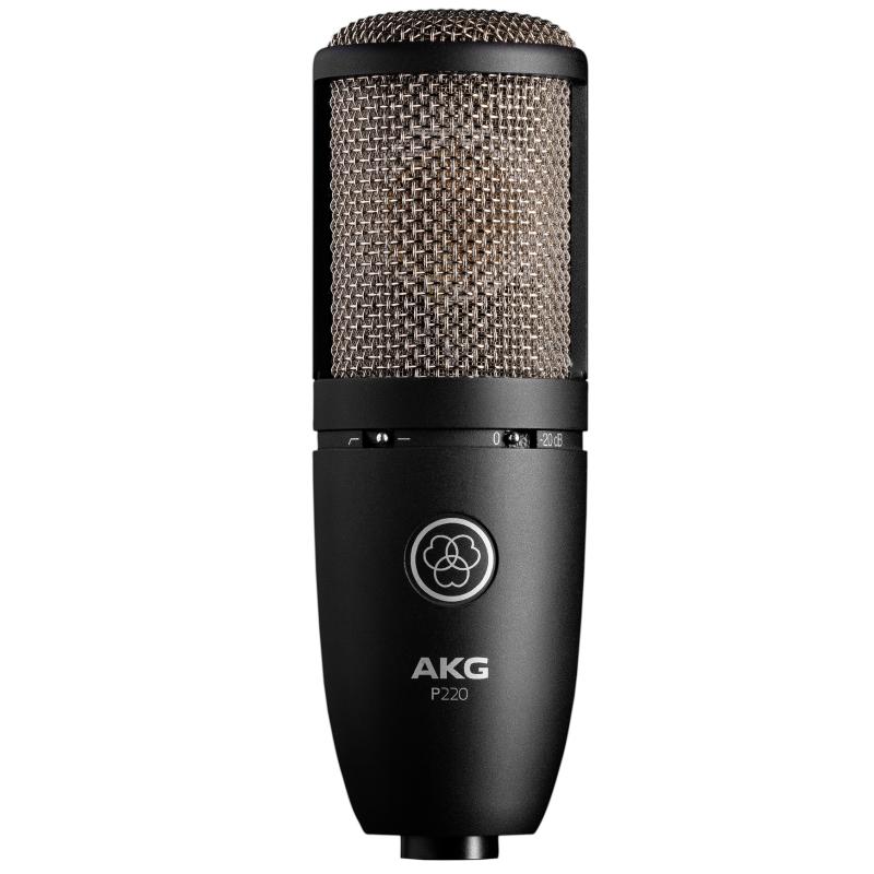 Студийные микрофоны AKG P220 профессиональный конденсаторный микрофон bm700 микрофон для записи звука mic ktv singing studio recording kit silver