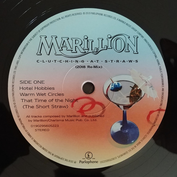 Рок PLG Marillion, Clutching At Straws (180 Gram Black Vinyl) - фото 6