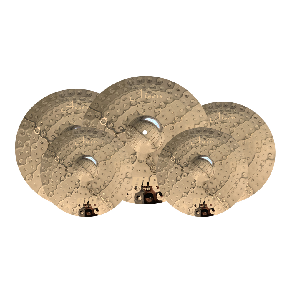 Тарелки, барабаны для ударных установок AISEN B10 Cymbal Pack (4 шт) тарелки барабаны для ударных установок istanbul agop 14 ms x hi hats