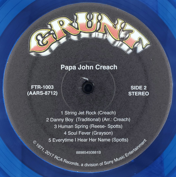 Рок IAO Papa John Creach - Papa John Creach (Coloured Vinyl LP) - фото 5