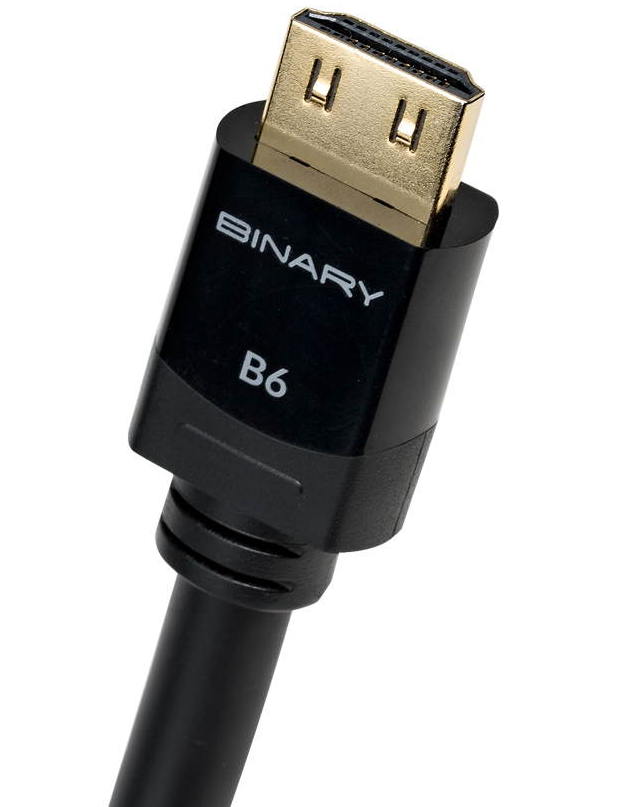 HDMI кабели Binary HDMI B6 4K Ultra HD Premium Certified High Speed 7.5м hdmi кабели oehlbach state of the art xxl carb connect ultra hdmi 3 2m gold d1c11444