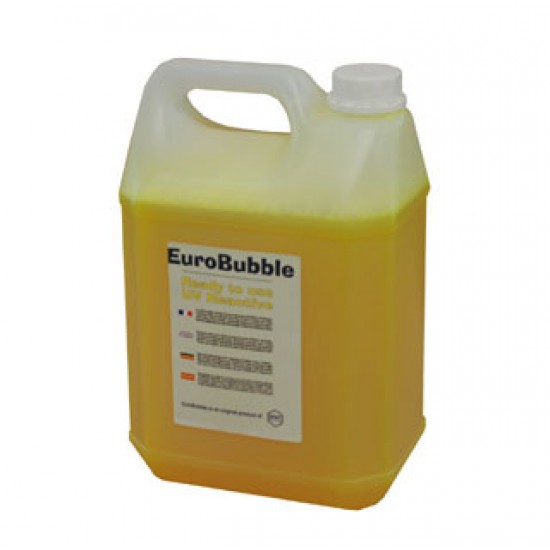 Жидкость для генератора мыльных пузырей SFAT CAN 5L EUROBUBBLE St. FLUO