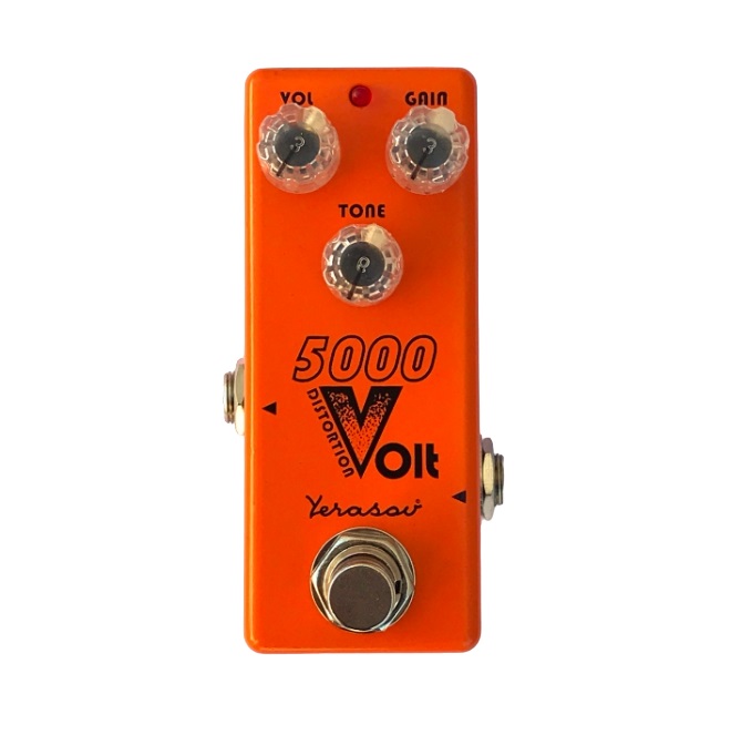 Процессоры эффектов и педали для гитары YERASOV 5000 Volt mini Distortion