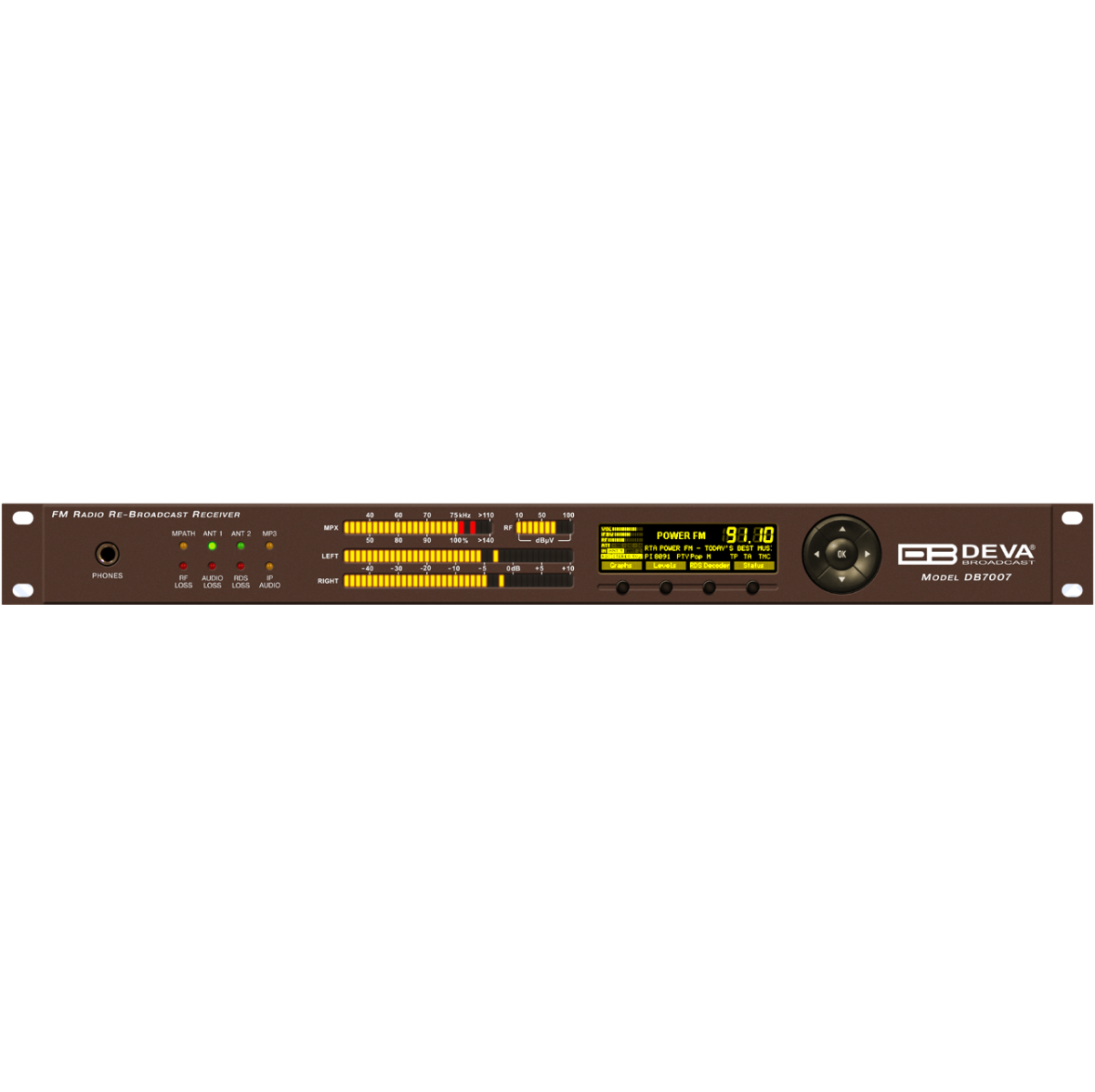 Контроллеры DEVA Broadcast DB7007 флягодержатель tacx deva желт t6154 18 b