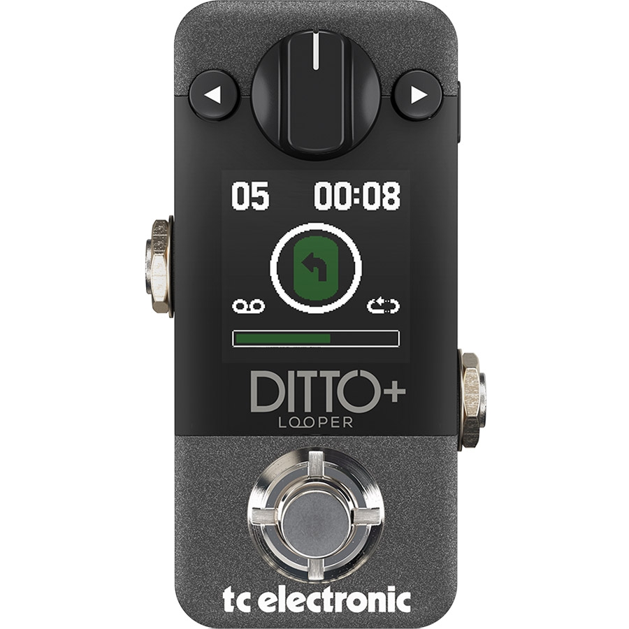 Процессоры эффектов и педали для гитары TC ELECTRONIC DITTO+ LOOPER процессоры эффектов и педали для гитары tc electronic ditto stereo looper