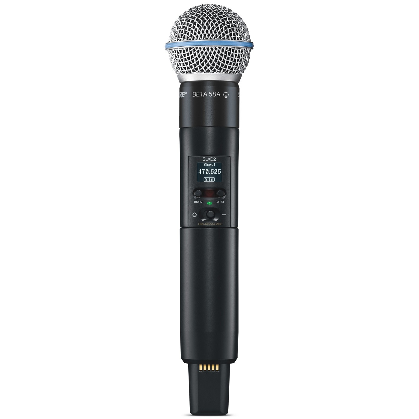 Радиосистемы с ручным микрофоном Shure SLXD24E/B58 H56 (518-562MHz) - фото 5