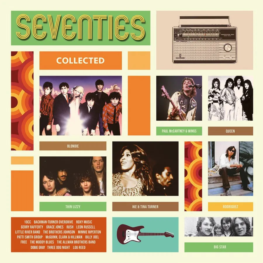 Сборники Music On Vinyl Various Artists - Seventies Collected (Black Vinyl LP) various artists best of new generation disco hits vol 2 винил
