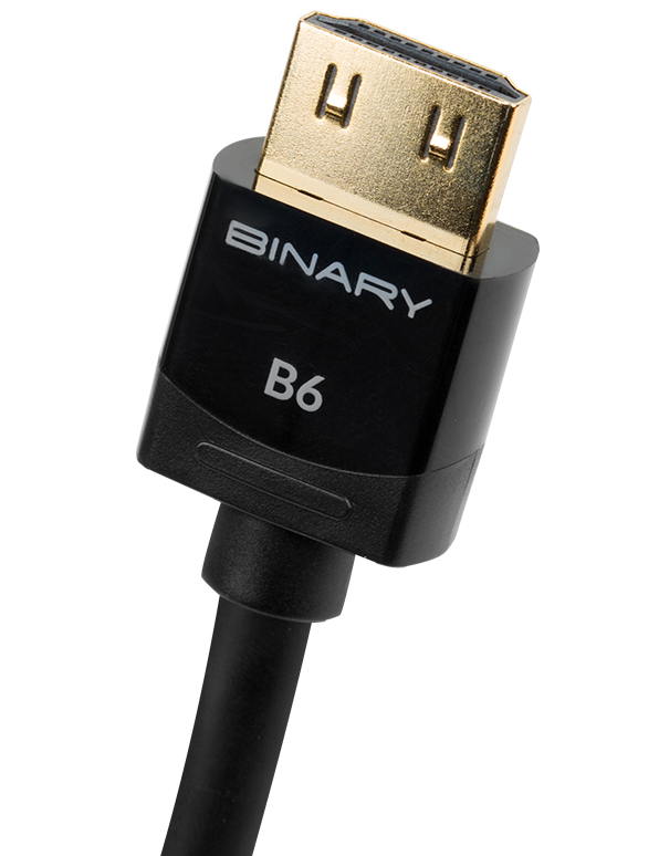 HDMI кабели Binary HDMI B6 4K Ultra HD Premium Certified High Speed 2.0м hdmi кабели oehlbach state of the art xxl carb connect ultra hdmi 3 2m gold d1c11444