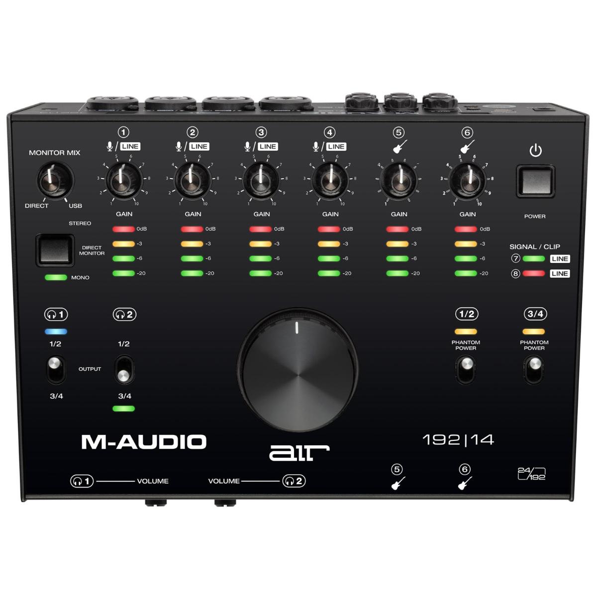 Внешние звуковые карты M-Audio AIR 192 | 14 внешние звуковые карты fluid audio sri 2